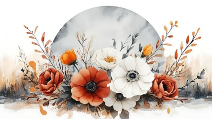 Autumn Floral Arrangement