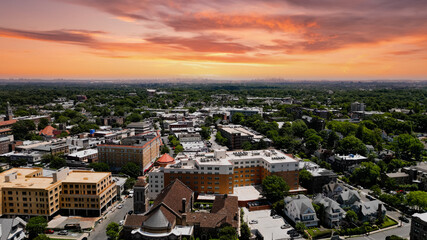 A beautiful day for urban exploring. The sky is the limit when discovering your new neighborhood in Montclair 