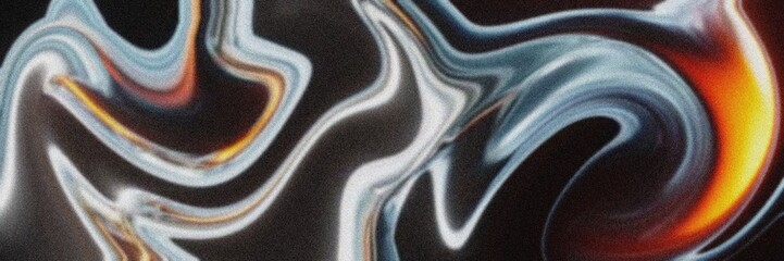 Liquify abstract texture with smooth flowing lines and vivid gradient colors. Modern dynamic...
