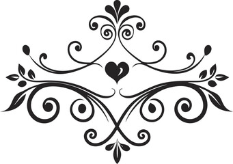 butterfly floral design on white background