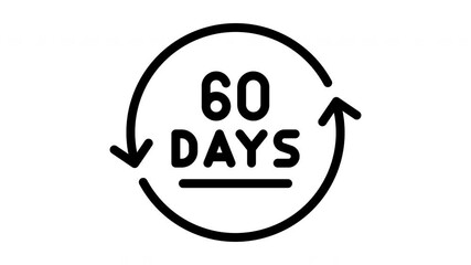 60 days animated icon