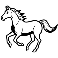 Fototapeta premium horse vector illustration