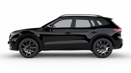 SUV Car Isolated 