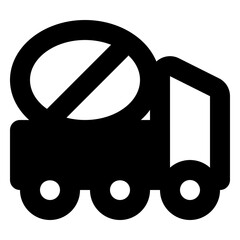Molen Truck icon filled style
