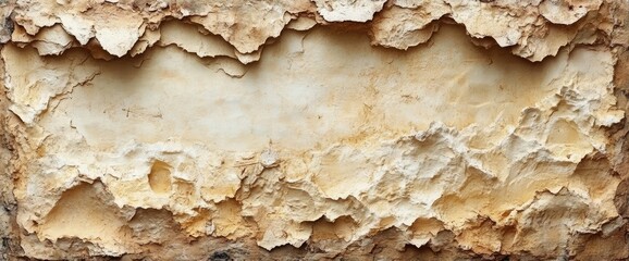 Layered tan and beige texture with a central smooth area for text or design