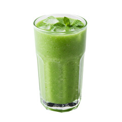 Refreshing Green Smoothie Recipe  Images on transparent background