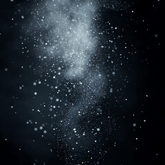 Obraz premium Realistic dust particles floating in air