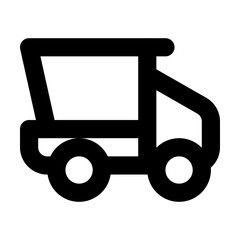 Sand Truck icon outline style