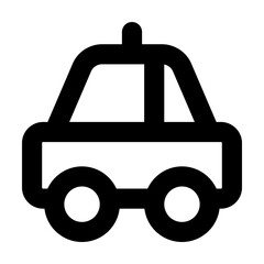Obraz premium Taxi icon outline style