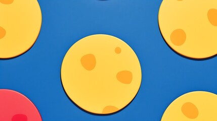 Fototapeta premium Play Mat, Colorful Circles