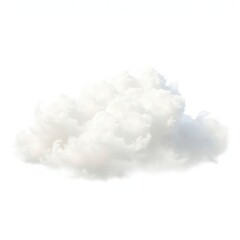 white clouds in white  sky