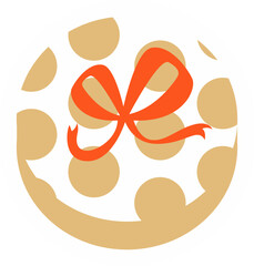 Gift Box Sticker Element Set