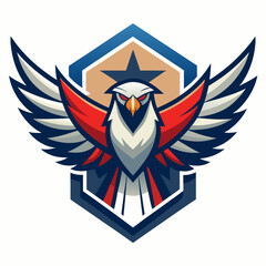 Obraz premium eagle with wings