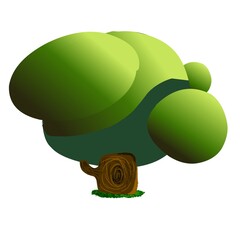 Illustration of a big tree