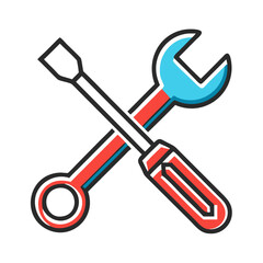 tools icon, tools vector illustration-simple illustration of tools, perfect for tools logos and icons