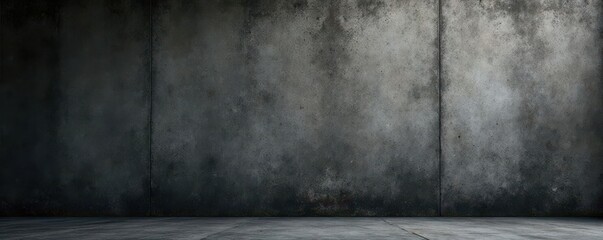 Weathered concrete wall with dark grunge texture and stone details ,  stone,  textured