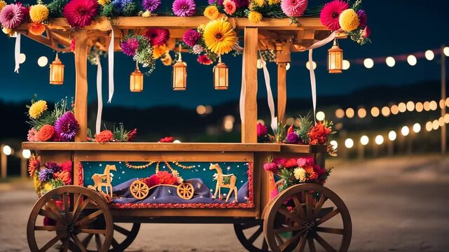 Celebration of the festival, Mexican tradition