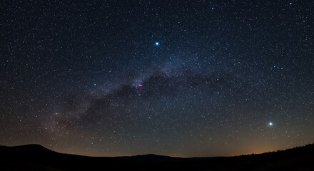 Fototapeta premium Celestial Embrace AI Generated