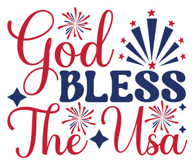4th of July Sticker Svg Design, Patriotic Quotes Svg,
cut files