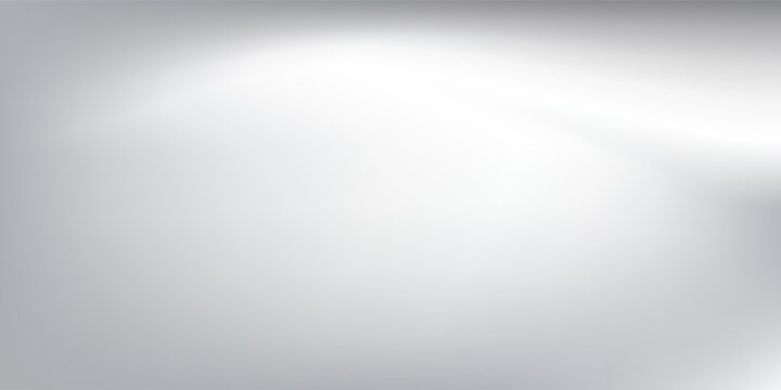 Modern silver metal mirror texture. Chrome gradient surface with light like could background