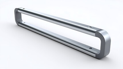 Silver Metal Handle for Door Cabinet, Modern Design, Elegant Finish, Suitable for Various Applications