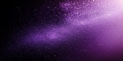 Obraz premium Sparkling Purple Glitter Texture on Transparent Background for Festive Overlays