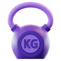 3D Illustration Kettle Bell