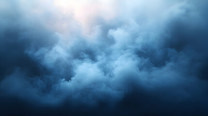 Obraz premium Abstract Blue Smoke Background Image