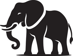 Elephant Flat vector illustration