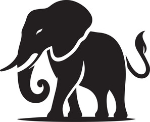 Elephant Flat vector illustration