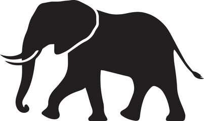 Elephant Flat vector illustration