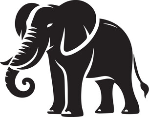 Elephant Flat vector illustration