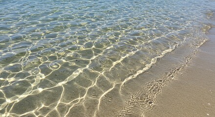 Sun-Kissed Shallows AI Generated