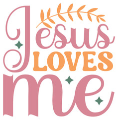 Obraz premium Christian Svg Design and Jesus Quotes Cut Files 
