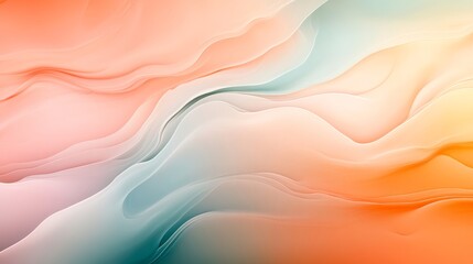 Obraz premium A dreamy pastel abstract background with soft blended hues and delicate textures,