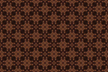 Classic Vintage Batik Traditional Seamless Pattern