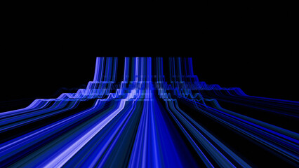 Light waves abstract background 