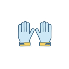 Obraz premium hand with a glove