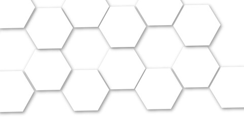 Elegant 3D White AND GREY  Light Geometric Technology Structure with Polygonal Honeycomb Details, Abstract Visuals, and Luxury Pattern Design Elements for a Contemporary High-Tech Background