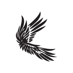 Wing logo and symbol illustration