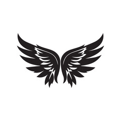Wing logo and symbol illustration