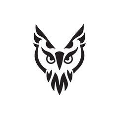 Owl logo and symbol illustration