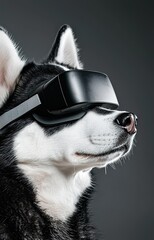 Fototapeta premium siberian husky puppy