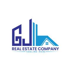 Obraz premium Minimalist Building and House Logo Template