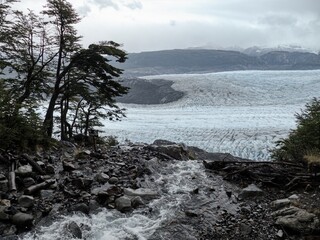 amazing patagonia nature in summer