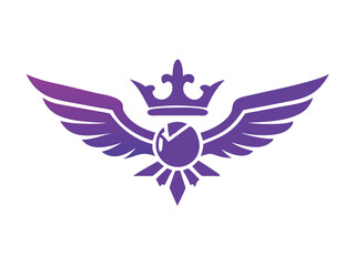 Obraz premium Flying bird logo Royalty