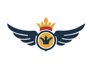 Flying bird logo Royalty