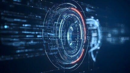 Obraz premium High tech cochlear implant with a sleek minimalist design and advanced smart connectivity features for innovative hearing assistance