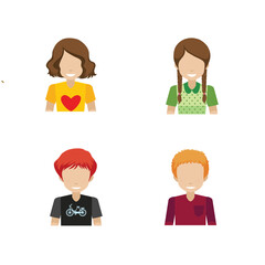 set of people icons
