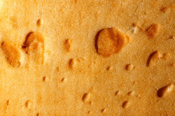 Orange construction foam as abstract background. Texture